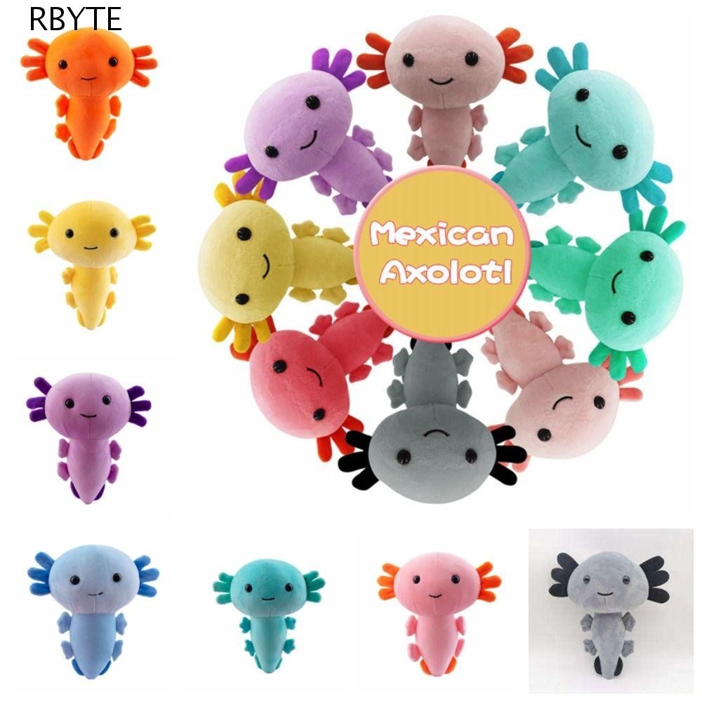 RBYTE 20 ซม.Axolotl ของเล่นตุ๊กตา, Plushie Axolotl Salamander Axolotl ตุ๊กตาสัตว์ Plushie ตุ๊กตา, Ka