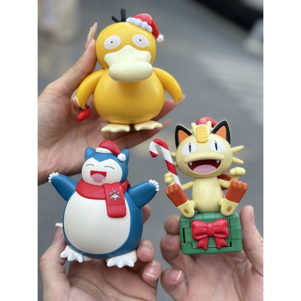 2023 KFC KFC Christmas Pikachu ของเล่น KFC เป็ด Kabi Beast Meow Pokémon Dumb Beast zy251015