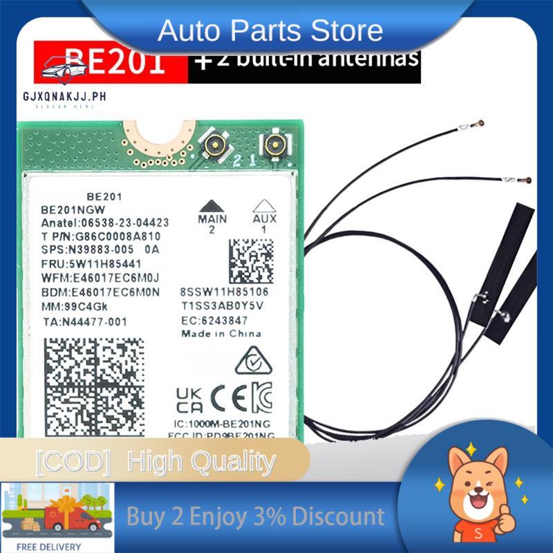 BE201 BE201NGW WIFI7 การ์ด M.2 Cnvio3 8774Mbps Tri-Band BT5.4 โมดูลไร้สายสําหรับ Win10/11 64-Bit พร้