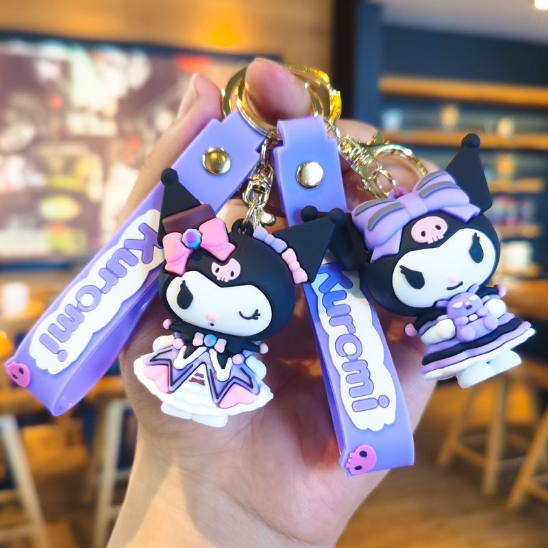 代库洛米三丽鸥钥匙扣三丽欧公仔小饰品挂节日假日爆Dekulomi Sanrio Keychain Sanrio Doll20251015