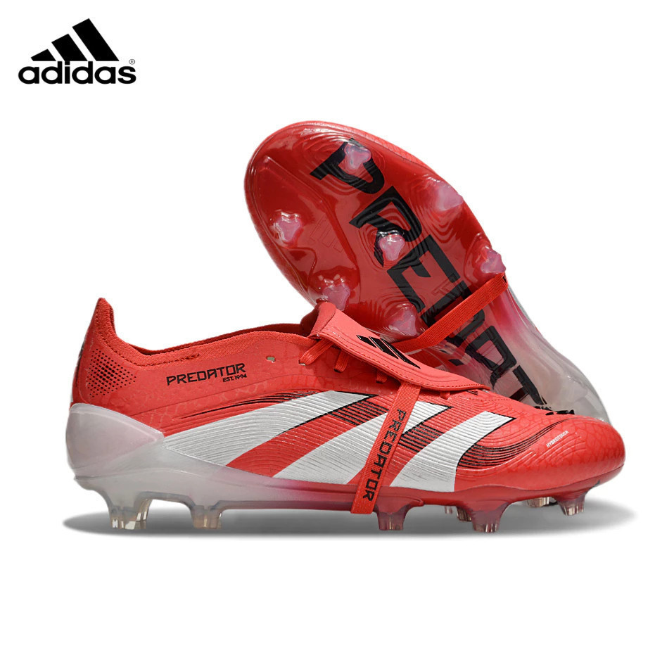 Predator 30th Anniversary Limited Edition ใหม่! รองเท้าฟุตบอลชาย FG กันลื่น ขนาด 39-45