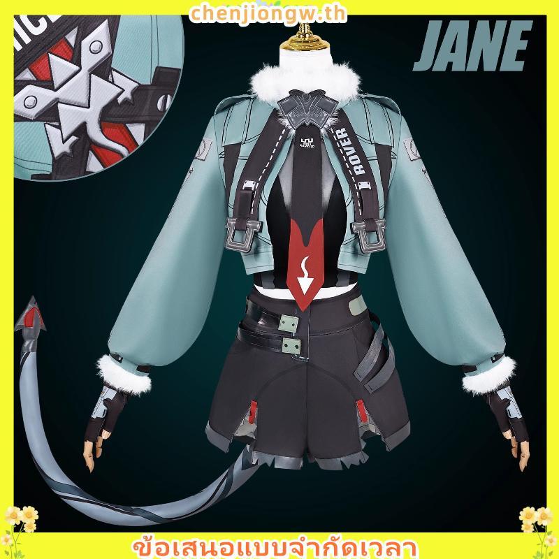 Zenless Zone Zero Jane Doe cosplay Costumeเกม อะนิเมะ คอสเพลย์ Game Clothing Anime Halloween Uniform