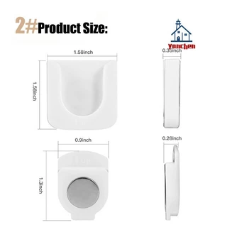 Powerful Silicone Remote Control Hook Magnetic Organizer for Table Storage
