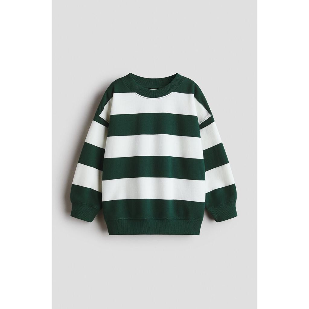 H&M(เอชแอนด์เอ็ม) เสื้อกันหนาวคอจัมเปอร์แบบโอเวอร์ไซส์ เด็กผู้ชาย 1245302_19