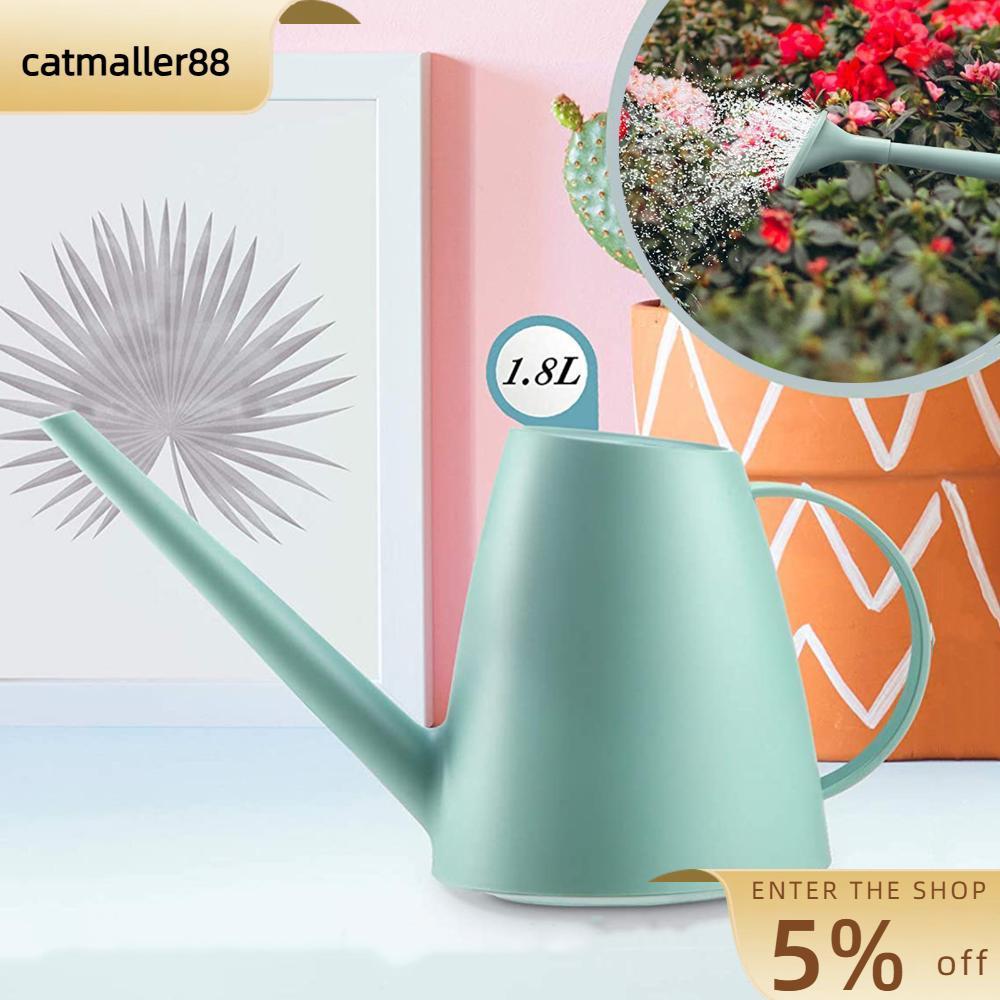 CATMALLER88 60oz 1/2 แกลลอน 1.8L พร้อมหัวสเปรย์ที่ถอดออกได้พลาสติก Home Living Water Sprayer อุปกรณ์