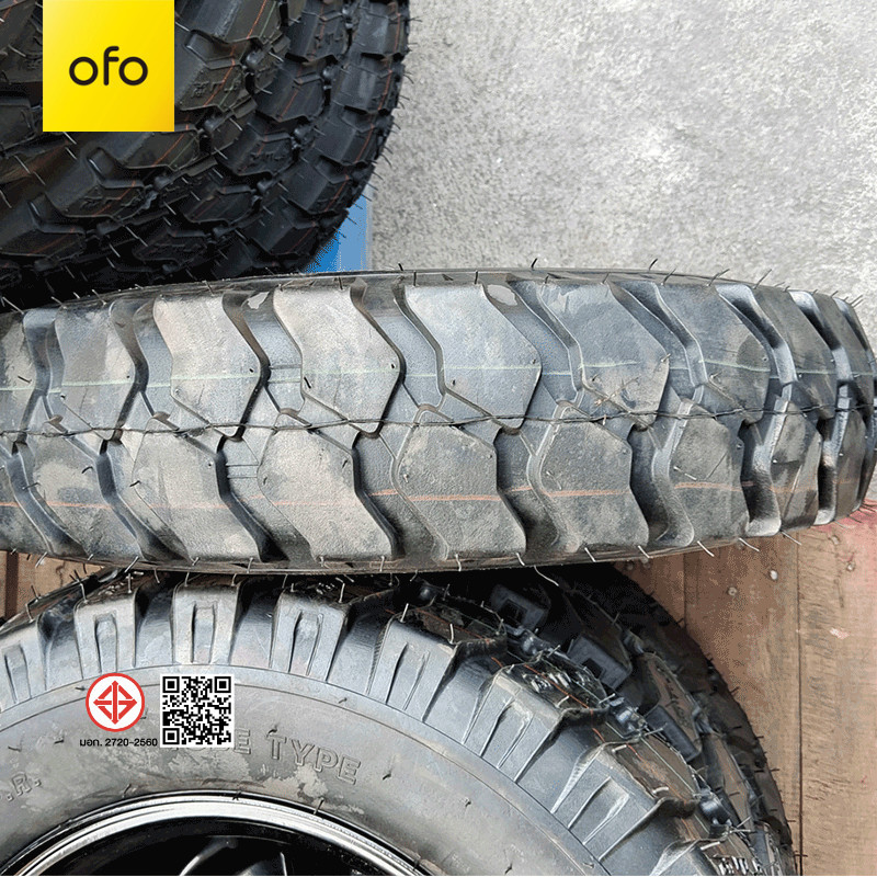 OFOEBIKE ยางรถสามล้อขอบ12 ยางนอกพร้อมกะทะ5.00-12/4.50-12/4.00-12 ยางนอก+ยางใน+กะทะล้อ ล้อพร้อมยางส ใช้กับสามล้อ - รูปที่ 4