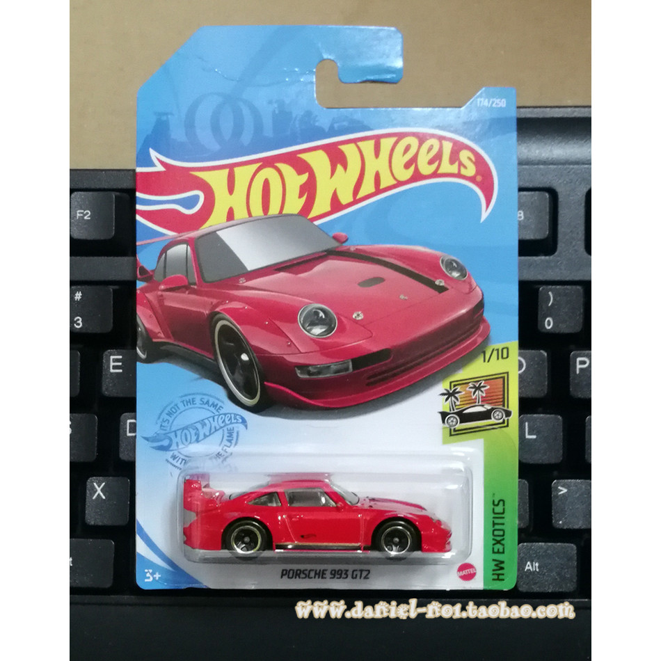 HOT WHEELS รถ HOT WHEELS PORSCHE 993 GT2 สีแดง