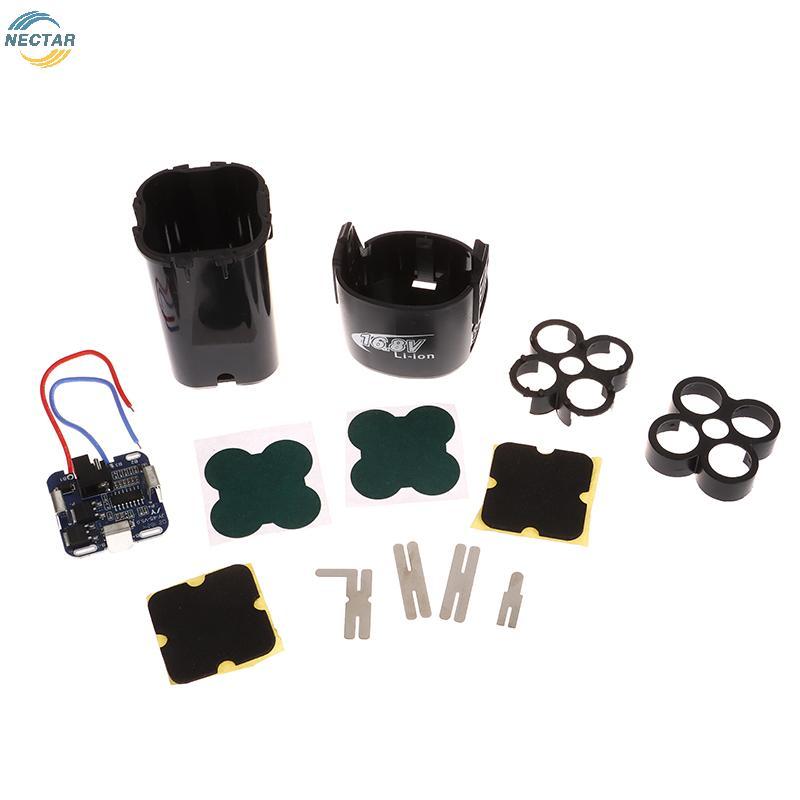 TAR 4S BMS 18650 กล่องเก็บ 16.8V BMS PCBA สําหรับเครื่องมือไฟฟ้าพร้อมผู้ถือความจุนิกเกิลป้ายไม่มีแบต