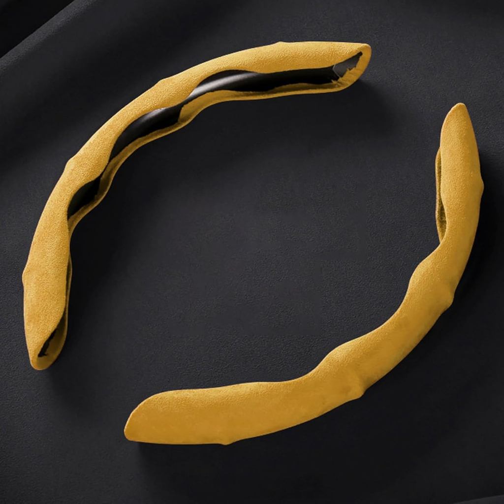 ฝาครอบพวงมาลัยรถยนต์หนังนิ่มใช้งานร่วมกับ Mercedes-Benz AMG GLE43 GLE53 GLE63 GLE63S GLS63 Segmented