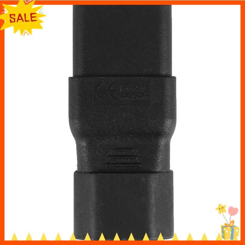 [Fast D]PDU UPS Power IEC ชาย C14 ถึงหญิง C19 อะแดปเตอร์ IEC C19 ถึง C14 Connector