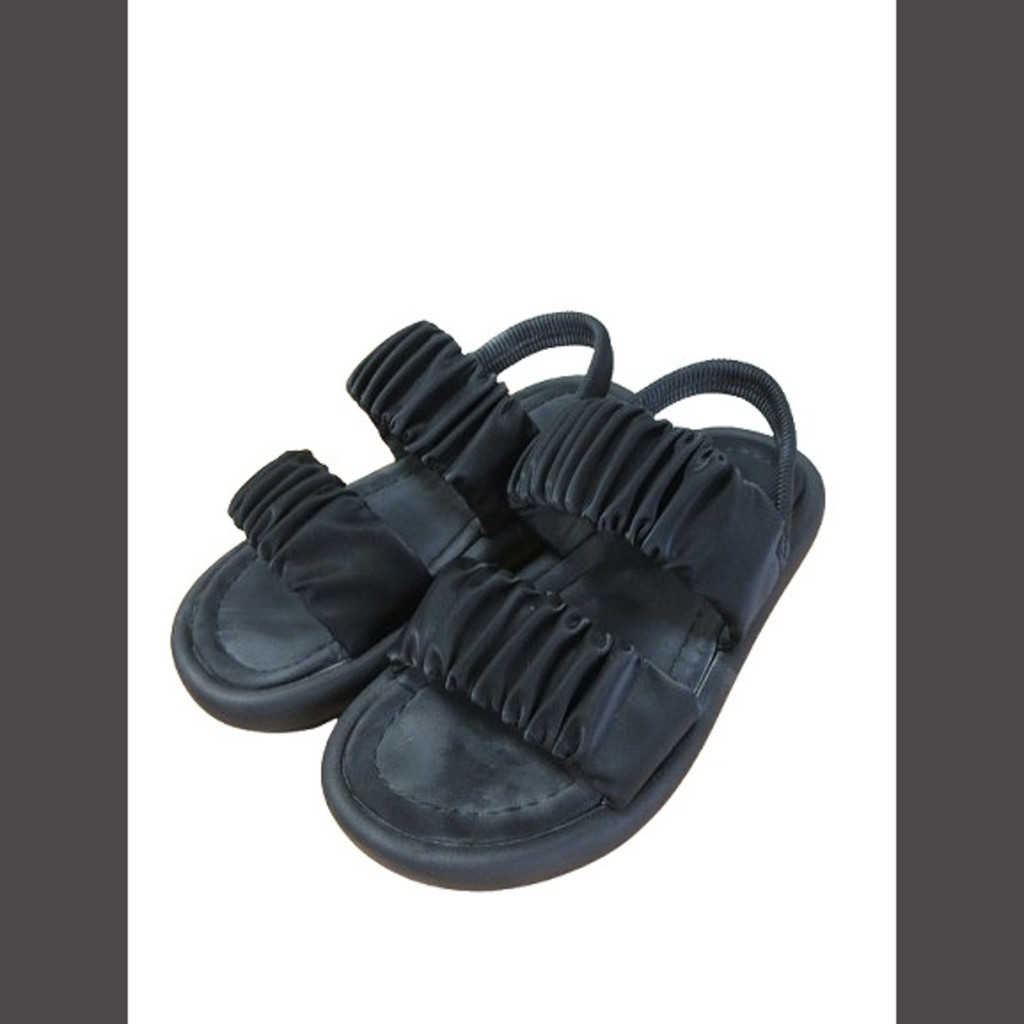 OPAQUE.CLIP Sandals Dot black Direct from Japan Secondhand