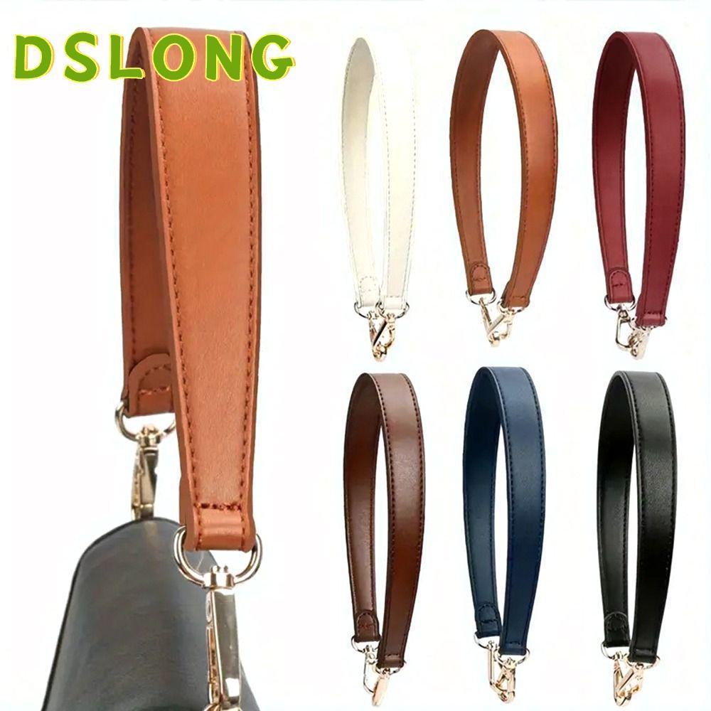 DSLONG เข็มขัดและสายกระเป๋าสะพายข้าง แบบdetachable หูกระเป๋าจากหนัง