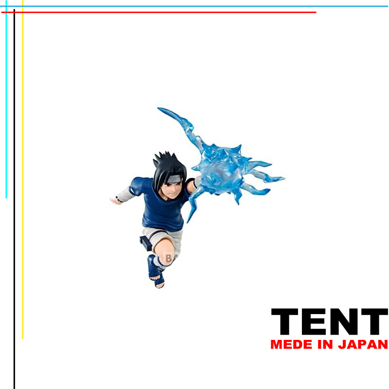 The translation of "NARUTO ナルト EFFECTREME UCHIHA SASUKE" is "NARUTO - Extreme Uchiha Sasuke."