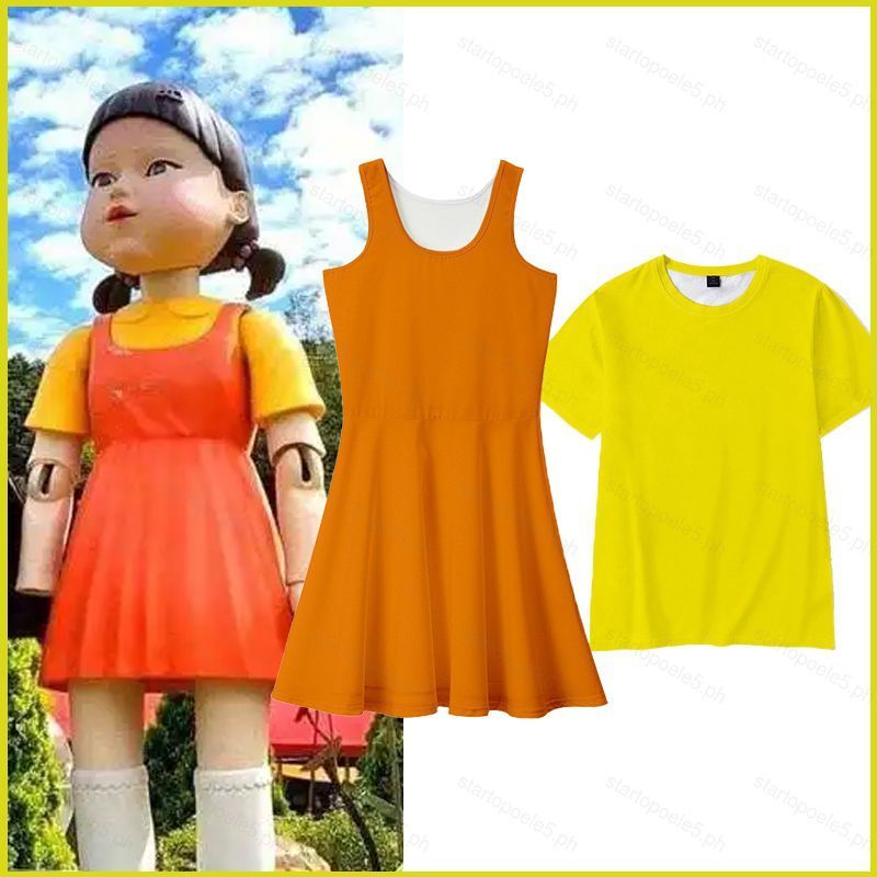 ชุดคอสเพลย์ปลาหมึก TS5 เสื้อยืด สำหรับฮาโลวีนหรือปาร์ตี้