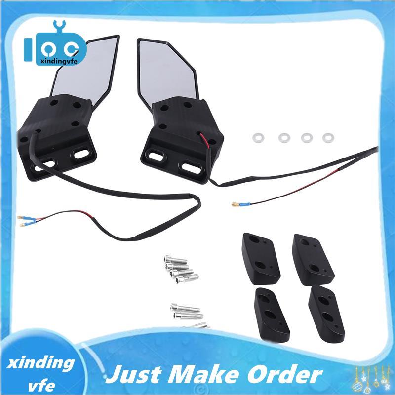 กระจกมองหลัง 1 คู่สําหรับ ZX6R ZX10R ZX12R