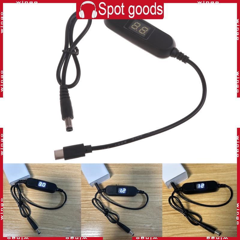 WIN USB C ถึง 2V-12V เครื่องกําจัด 9V ปรับได้เปลี่ยน AA+AAA LR20
