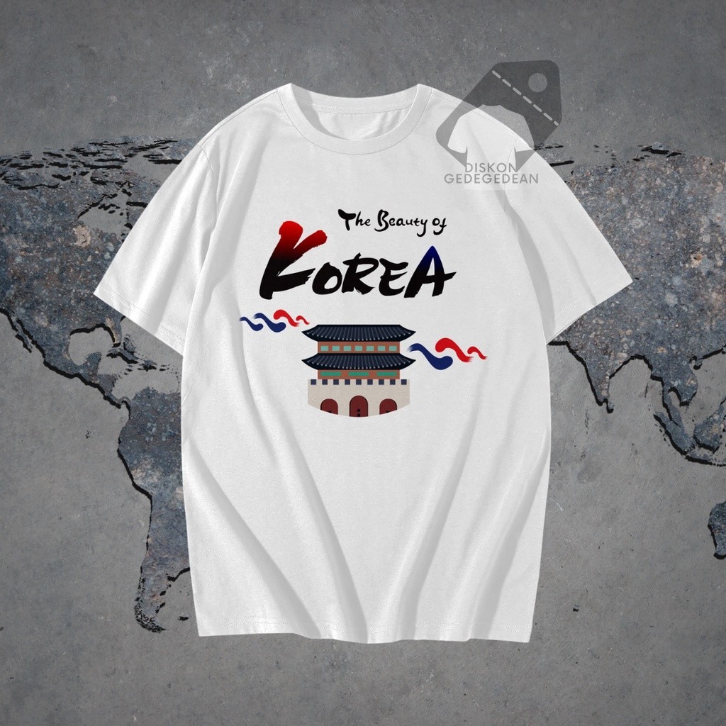 SOUTH KOREA SOUVENIR T-SHIRT, SOUTH KOREA, MANY MODELS, TYPE 3