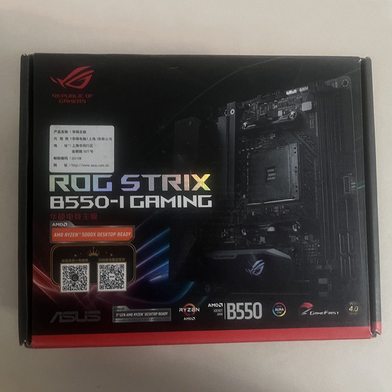 Asus ROG STRIX ITX เมนบอร์ดขนาดเล็ก B360-I B550-I B660-I X570-I Z490-I