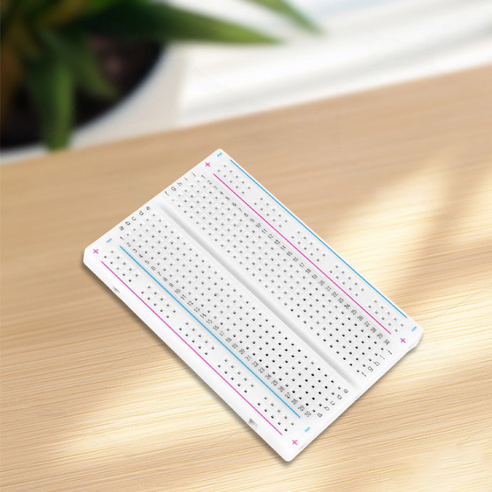 แผงวงจร 400 รู Breadboard ขนาดเล็ก Protoboard เหมาะสำหรับการทดลอง