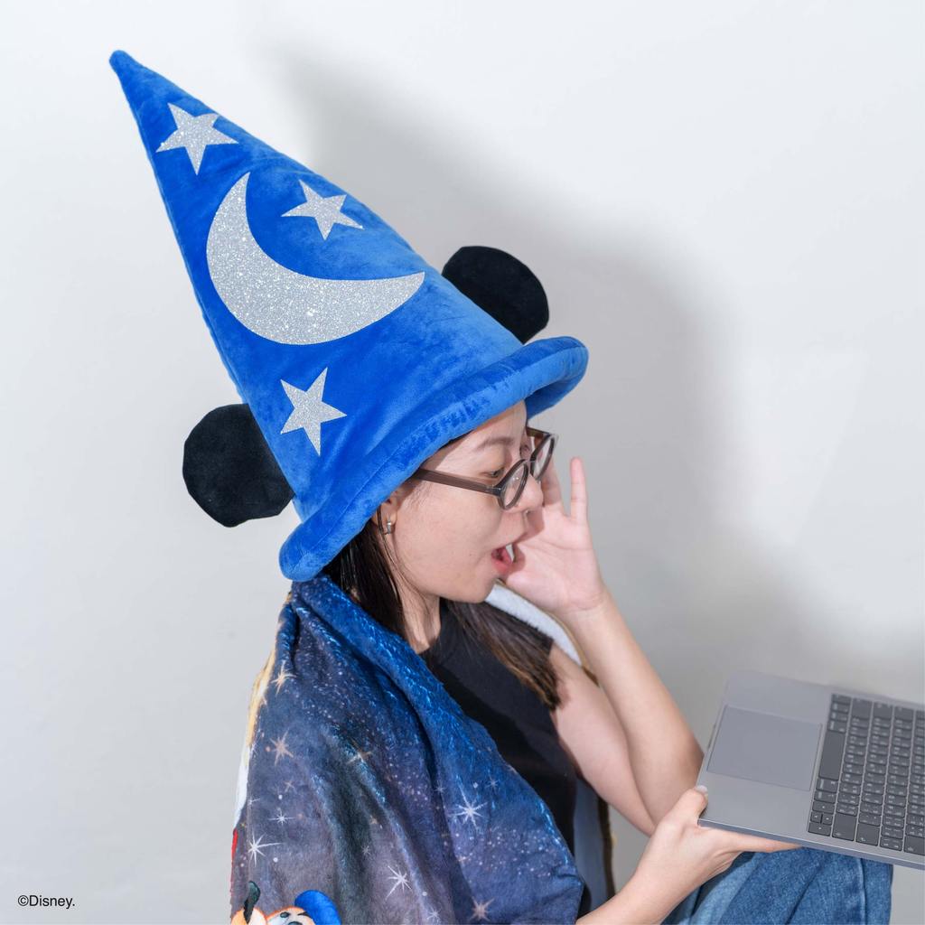 SB Design Square หมอนอิง DISNEY รุ่น MAGIC HAT FANTASIA 29 cm. สีน้ำเงิน (29x29x43 ซม.)  แบรนด์ DISN