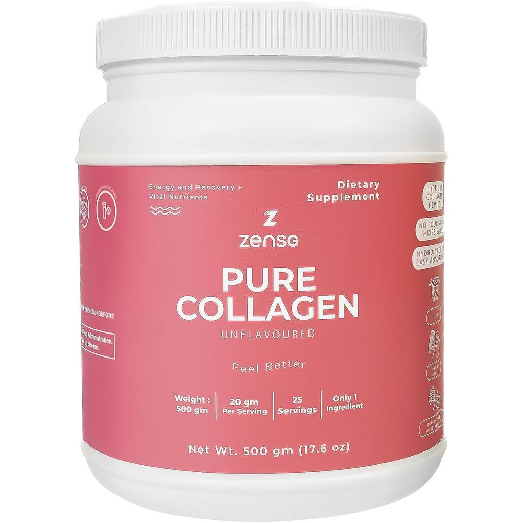 ผงคอลลาเจนไฮโดรไลซ์สําหรับผู้หญิงและผู้ชาย, ผงคอลลาเจนเปปไทด์ออร์แกนิก, ประเภท I & III Bovine Collag