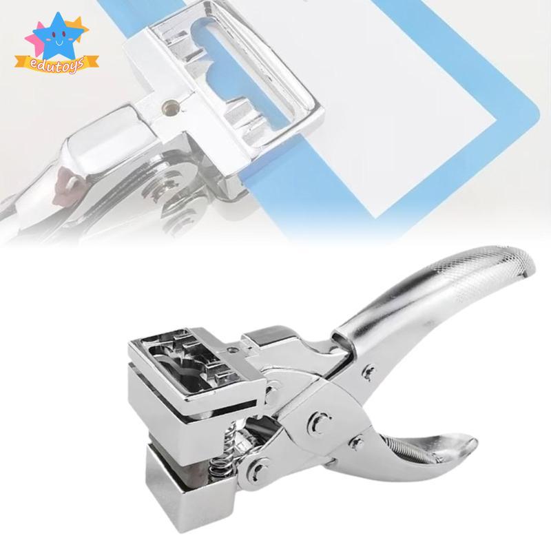 [Edstars] T Shape Hole Punch Hole Cutting Tool Zinc Alloy Handheld Heavy Duty Slot Cutter