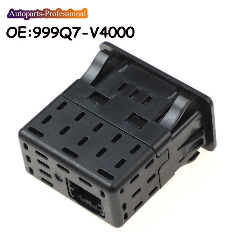 ใหม่ Auto accessorie ที่นั่งด้านหลัง USB ชาร์จพอร์ตชุดสําหรับ Nissan 999Q7V4000 999Q7-V4000 T99Q7-6L