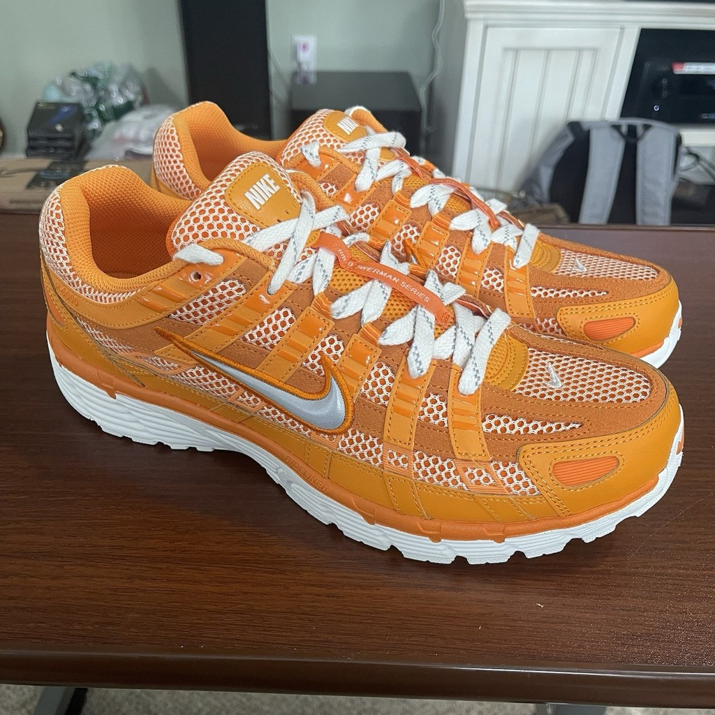 2025 P-6000 Premium Kumquat Shoe Sneaker HQ3641-86 Mens Pick Your Size NEW กล่องใหม่