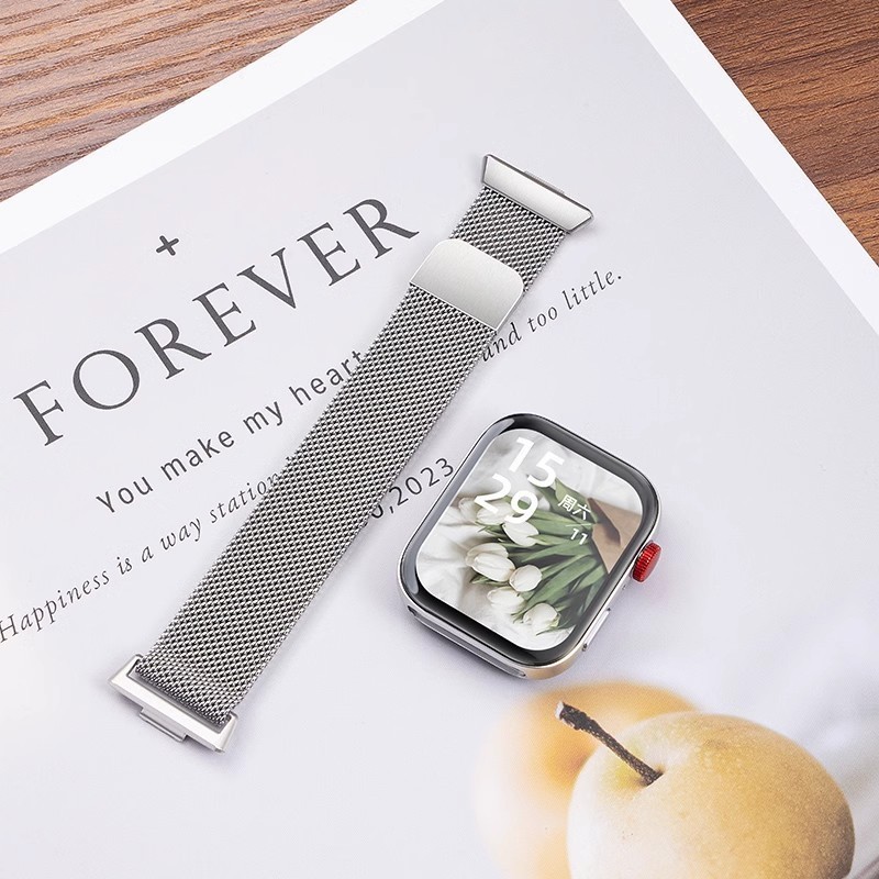 กรณี TPU Milanese Loop สายรัดโลหะสำหรับนาฬิกา for Huawei Fit 4 Pro / Fit 4 / Fit 3 นุ่มป้องกัน Gores สายรัดฝากกันชน - รูปที่ 3