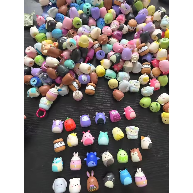 ของแท้สินค้าจํานวนมาก Squishmallows ยางนุ่ม Mini Decompression ตุ๊กตาการ์ตูนของเล่นเด็กเครื่องประดับ - รูปที่ 3