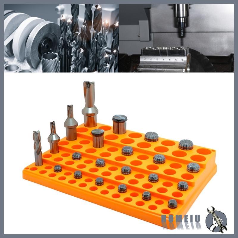 HOMEIU Securely Store ER Collets ในกล่องเครื่องมือที่ใช้งานได้จริงสําหรับ ER25 ER32 16N32