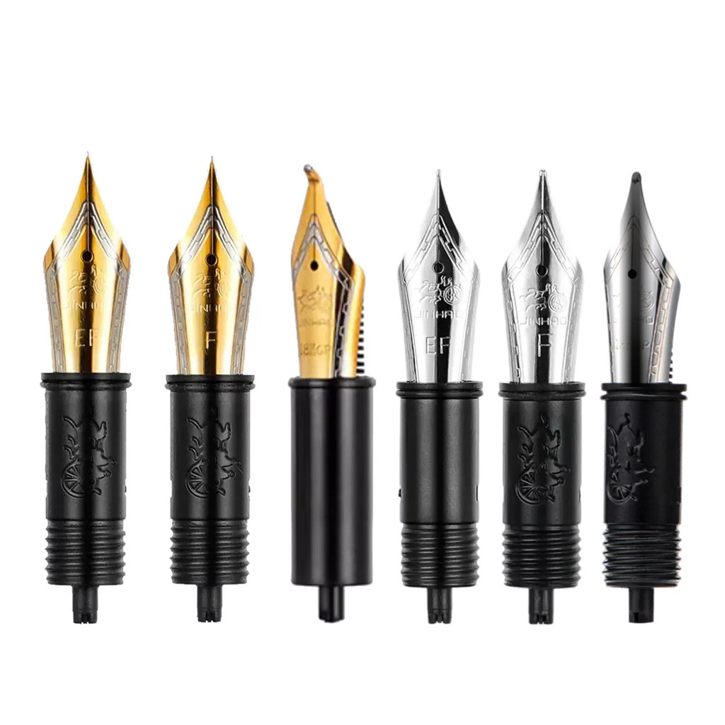 ปากกาปลายปากกา #6 เปลี่ยนปากกาหมึกซึม Nib สําหรับ Jinhao X350 X850 100 9036 9056 ปากกาหมึกซึม Ef/f/m