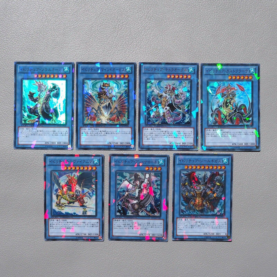 Yu-Gi-Oh Evigishki 7 Set Ultra Super Parallel Duel Terminal MINT Japanese i521