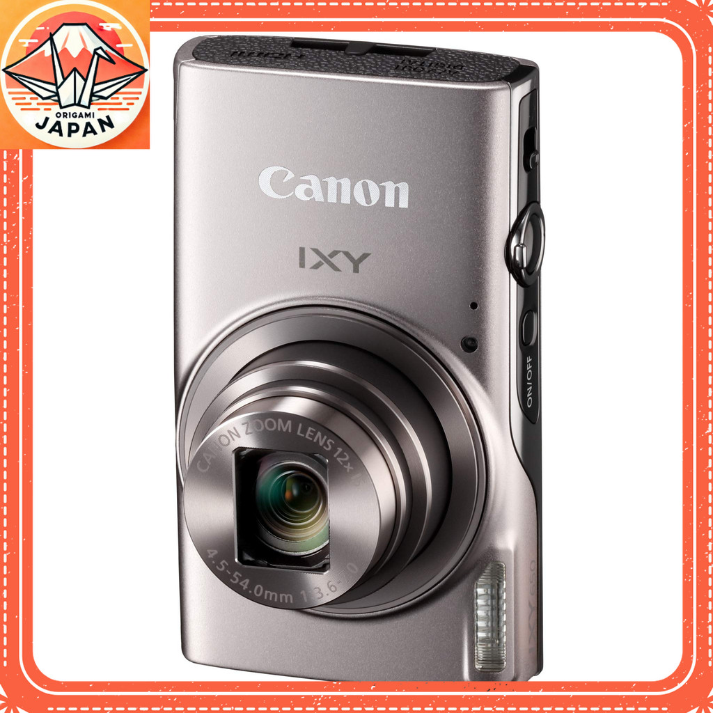 【USED/Near Mint】Canon Compact Digital Camera Ixy 650/IXUS 285 HS Silver Optical 12x Zoom/Wi-Fi ที่เข