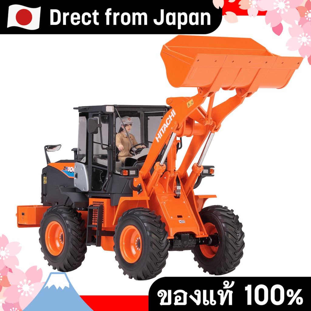【Direct from Japan】รถตักล้อยาง Hitachi Construction Machinery รุ่น ZW100-6 พลาสติก รุ่น WM04 จาก Has
