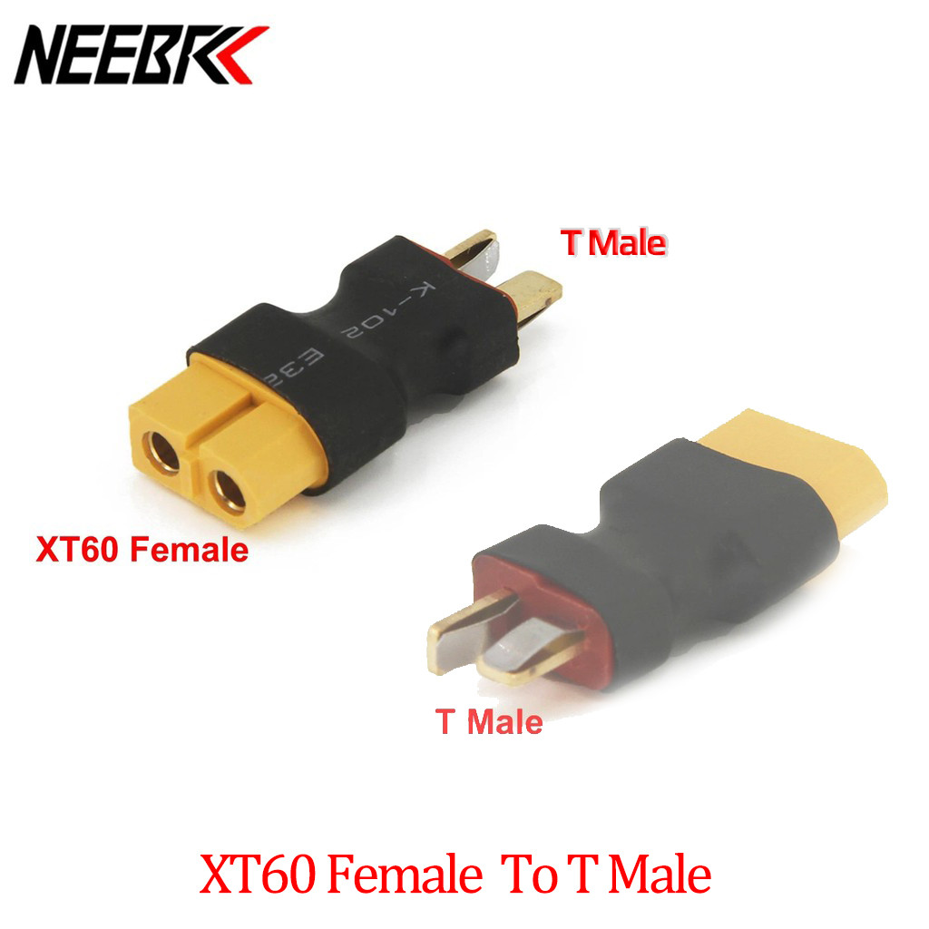 1PCS RC XT60 หญิง Deans ปลั๊กชาย T Connector อะแดปเตอร์รถ Plane Fpv Lipo แบตเตอรี่ ESC มอเตอร์สวิทช์ขายส่งรถอุปกรณ์เสริม