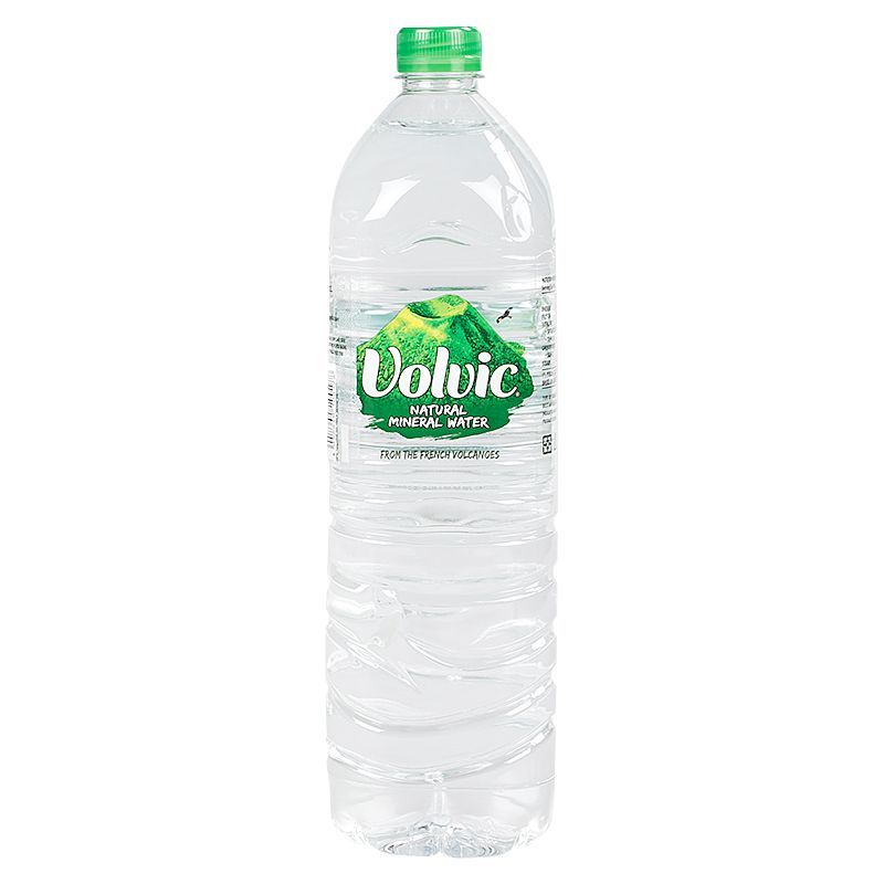 วอลวิกน้ำแร่ธรรมชาติ 1.5ลิตร Volvic Mineral Water 1.5ltr. [หมายเลขบาร์โค้ด 3057640100178 ]