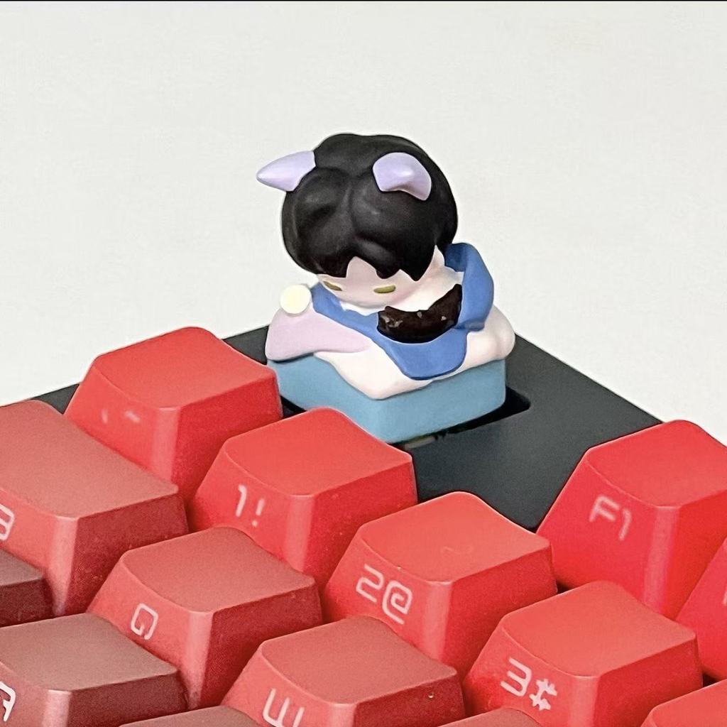 Good Things แนะนํา Love และ Deep Space Merchanting รุ่น Q Keycap Qin Che Qi Yu Shen Xing Hui Li Shen