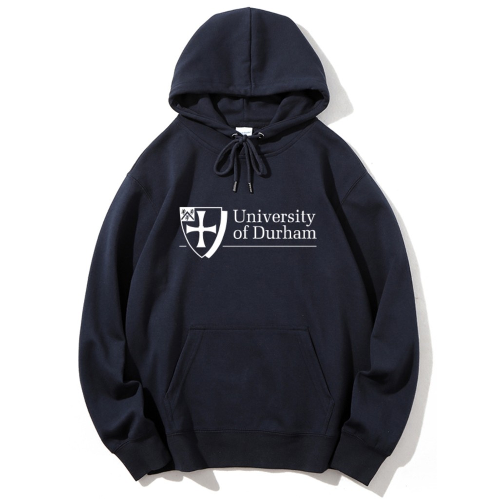 Durham Durham Durham University Hooded Fleece Lining Sweatshirt School Uniform Pull