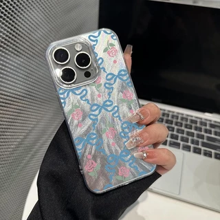 แฟชั่น เชอร์รี่ โรส คำนับ ดูเดิล เข้ากันได้กับ IPhone 16 17 7 8 14 15 Plus 13 15 14 12 11 Pro Max XR X XS Maxเคสสำหรับ