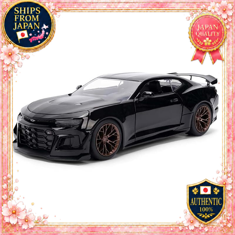 Kyosho Jada Toys Fast & Furious Series 1/24 F&F 2024 Chevy Camaro ZL1 1LE Black Completed JADA36475