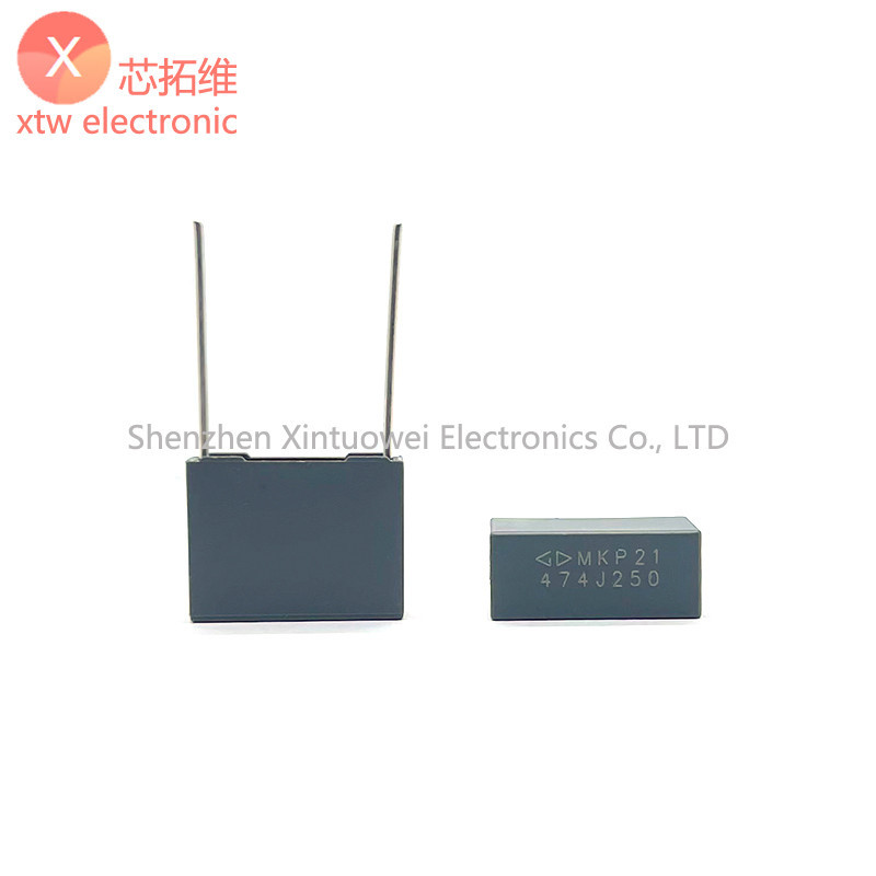 (10 ชิ้น) Farah Capacitor MKP21 250V474J 0.47uf 250V Polypropylene Film Capacitor P=15 มม.