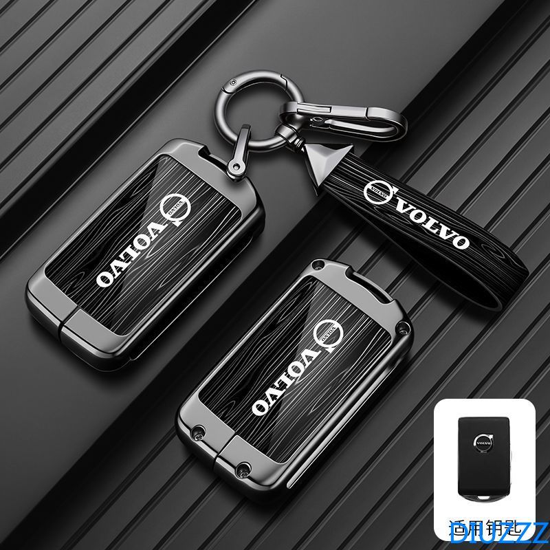 สังกะสีอัลลอยด์กุญแจรถสําหรับ Volvo XC40 XC60 XC90 S60 S90 V60 V90 T5 T6 T8 Key ป้องกันอุปกรณ์เสริม