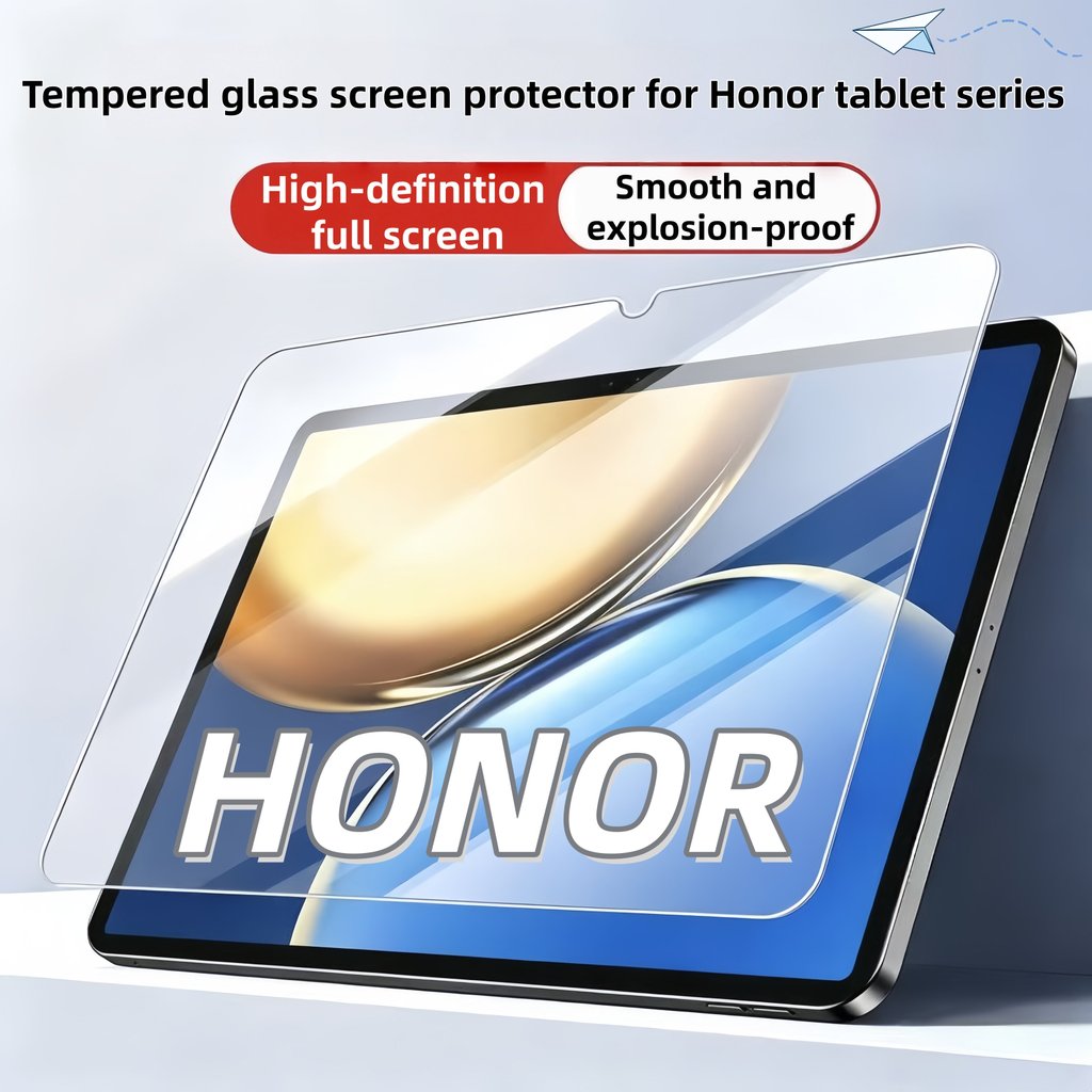 Ultra HD โปร่งใส Honor แท็บเล็ตป้องกันหน้าจอแก้วเต็มรูปแบบฟิล์มหน้าจอสําหรับ Honor Honor x9d x8A X8 