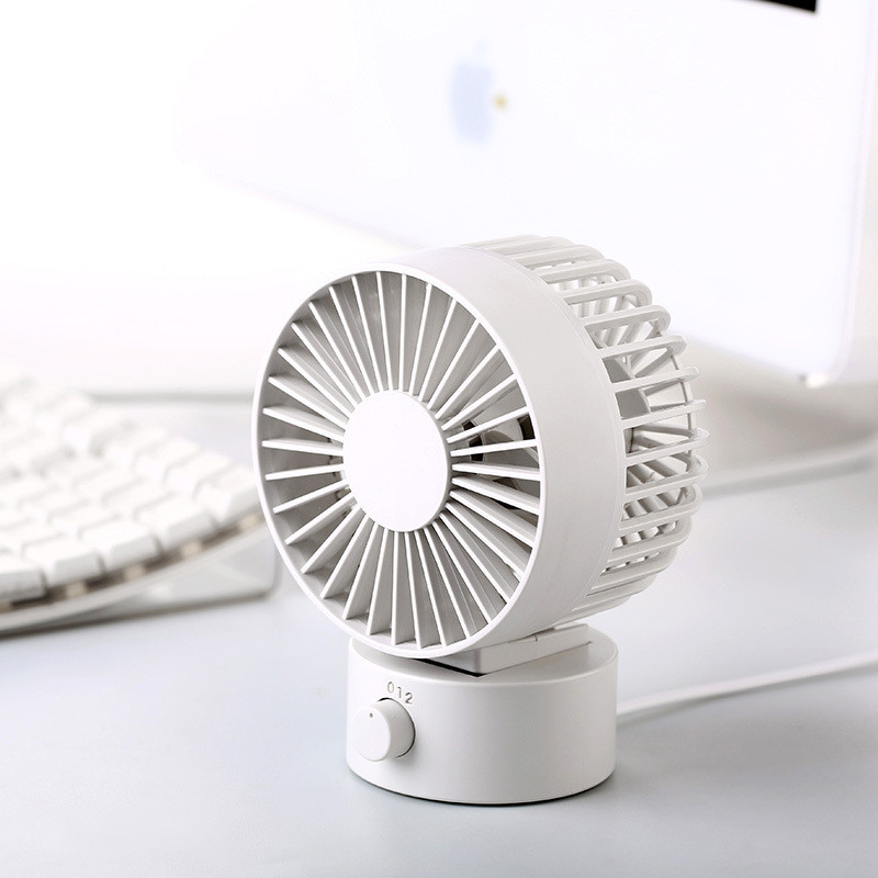 Muji Futaba พัดลมตั้งโต๊ะขนาดเล็ก USB ปรับมุมหอพักสํานักงานเดสก์ท็อปสไตล์ญี่ปุ่นสไตล์เกาหลี
