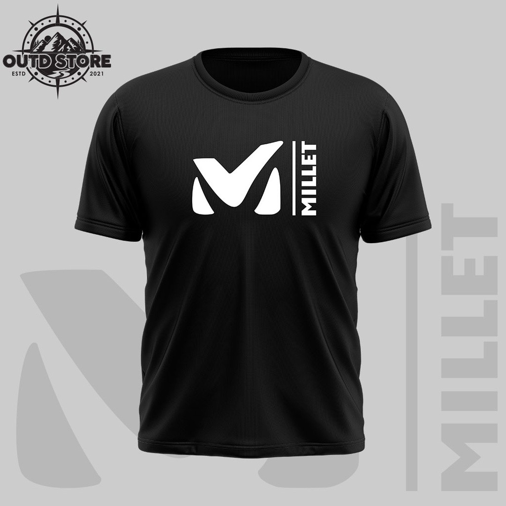 057 Vb Millet T-shirt Baju Millet (เสื้อยืดไมโครไฟเบอร์) เสื้อยืดกลางแจ้ง เสื้อยืดเดินป่า