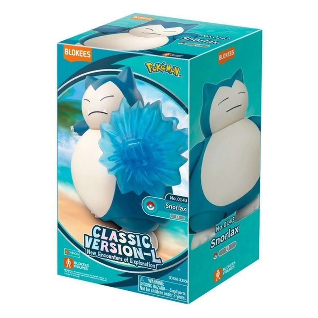 Blokees Pokemon 74106 Pokemon Classic Edition CV-L Snorlax 810181531541 (Plastic Model)