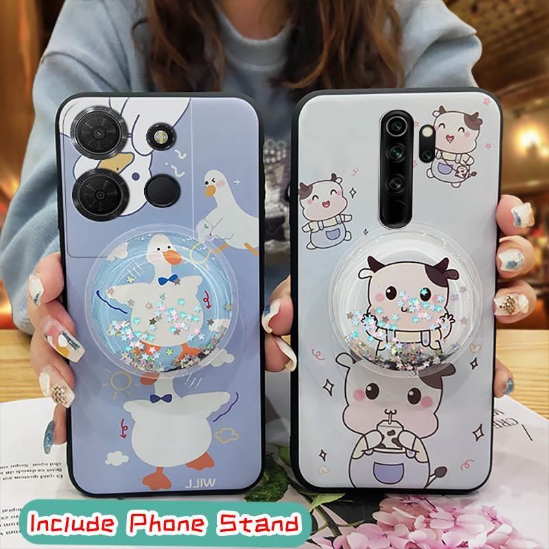 ทนทาน Glitter เคสโทรศัพท์สําหรับ TCL 503/T442M/T442A/T442J ป้องกัน Anti-knock ออกแบบแฟชั่นกรณีนุ่มเล