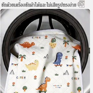 ผ้ารองฉี่เด็ก 5ชั้น 115x150cm กันซึม ซักเครื่องได้ นุ่ม ระบายดี ไม่ร้อน ไม่ผด รองทั้งเด็กและผู้ใหญ่ กันน้ำ100%