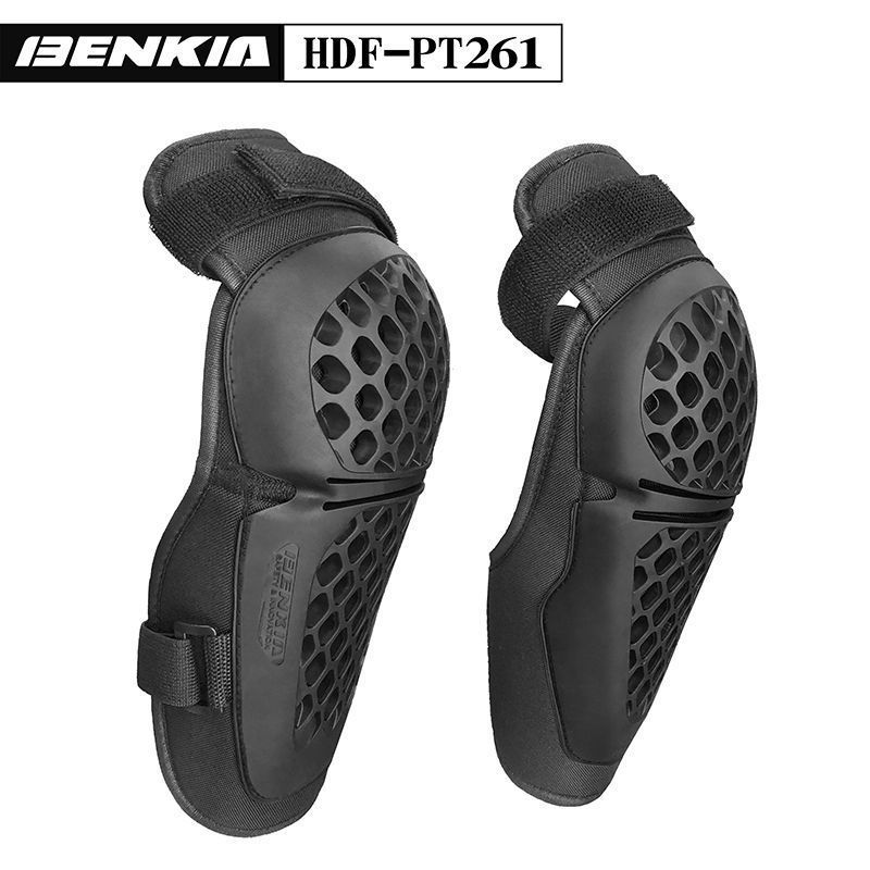 BENKIA BENKIA รถจักรยานยนต์ขี่จักรยานกีฬาเข่า Pads Elbow Pads ป้องกัน Shock-proof Four Seasons กันลม